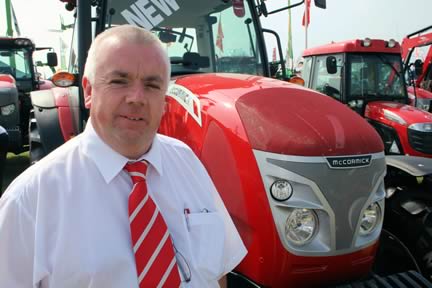 Carwyn Williams, HJR Agri’s new man in north Wales: “The McCormick range is very suitable for the farms in my area,” he says